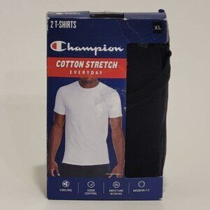 NWT Champion Everyday Crewneck Cotton Stretch 2 T-Shirt Size XL